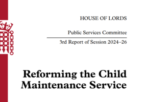 Reforming the Child Maintenance Service